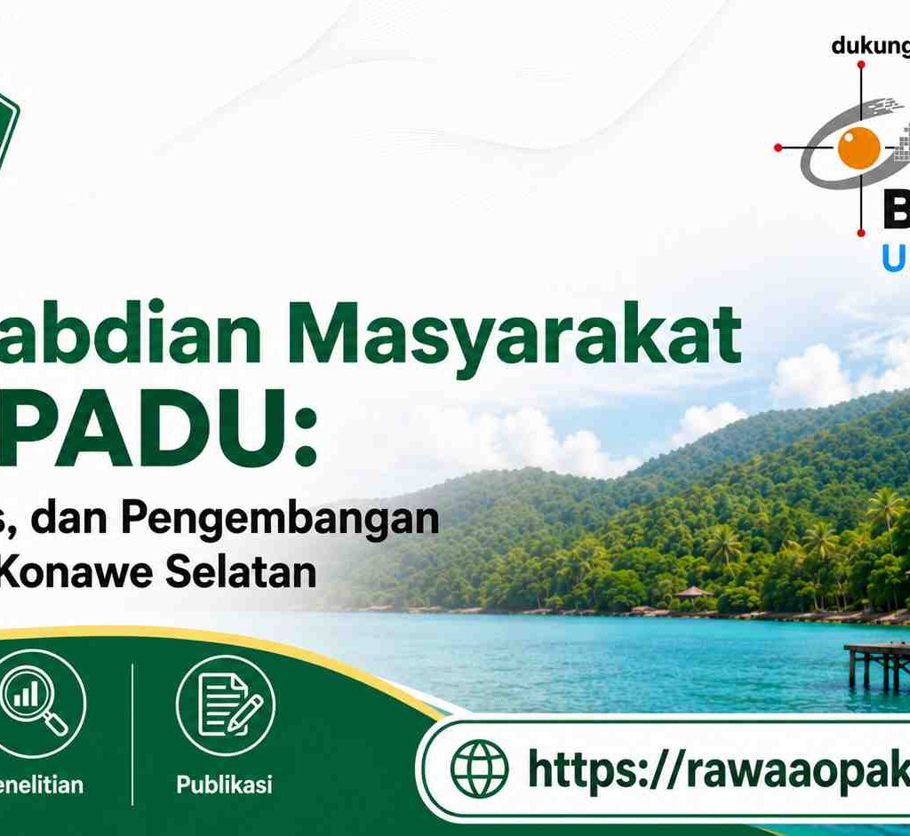 Usai Ujian Akhir Semester, Dosen dan Mahasiswa IAI Rawa Aopa Gelar Pengabdian Masyarakat Terpadu